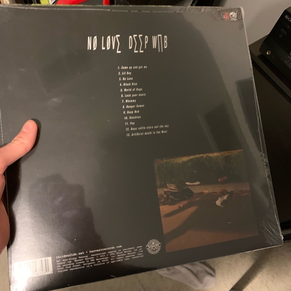 Death grips no love deep web vinyl rare - Picture 3 of 3